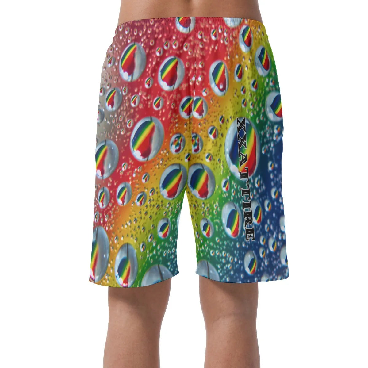 Multi Colour Print Shorts