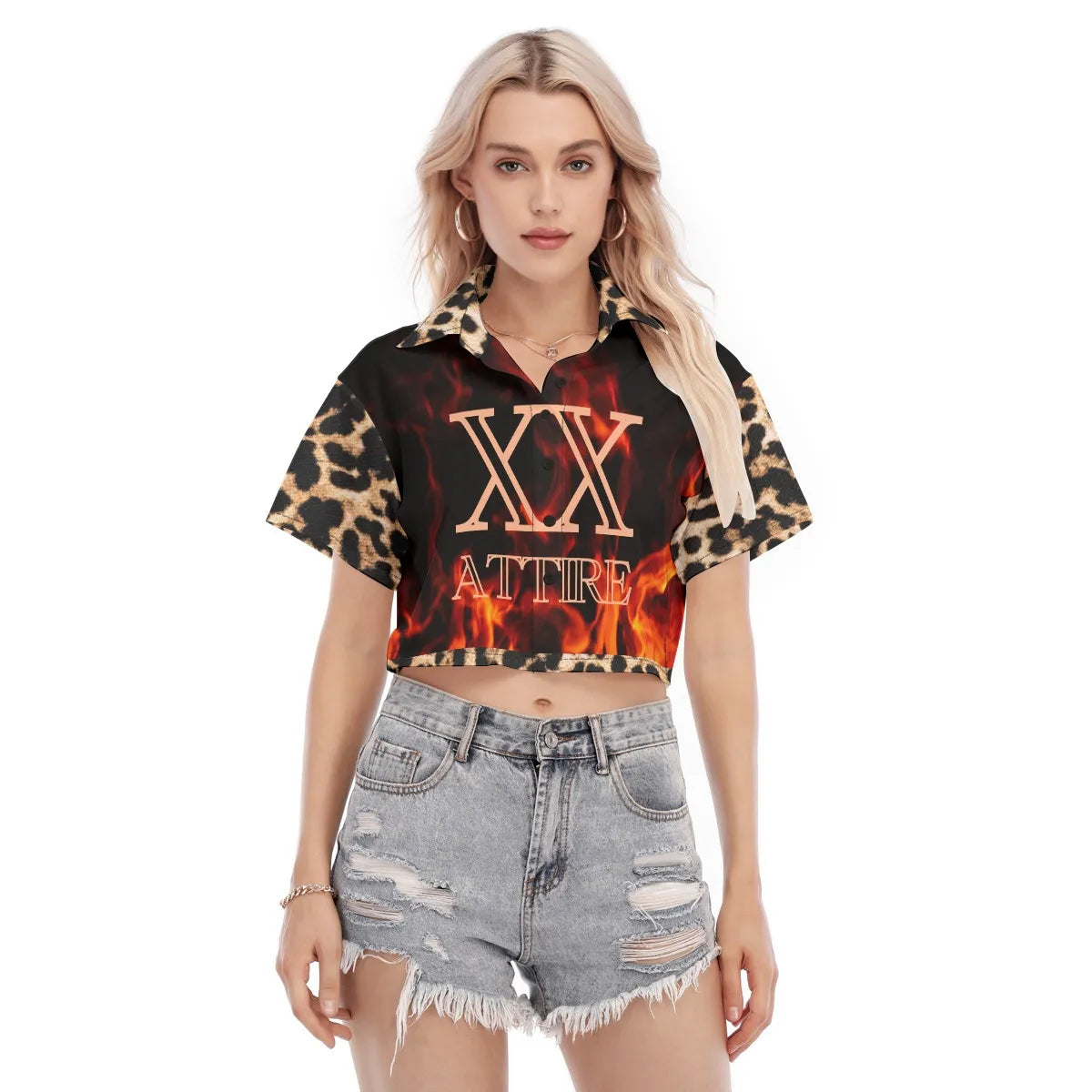 DTBR Logo Cropped Shirt