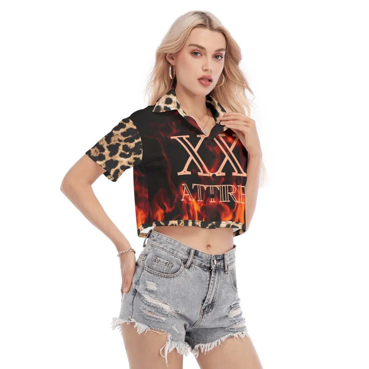 DTBR Logo Cropped Shirt