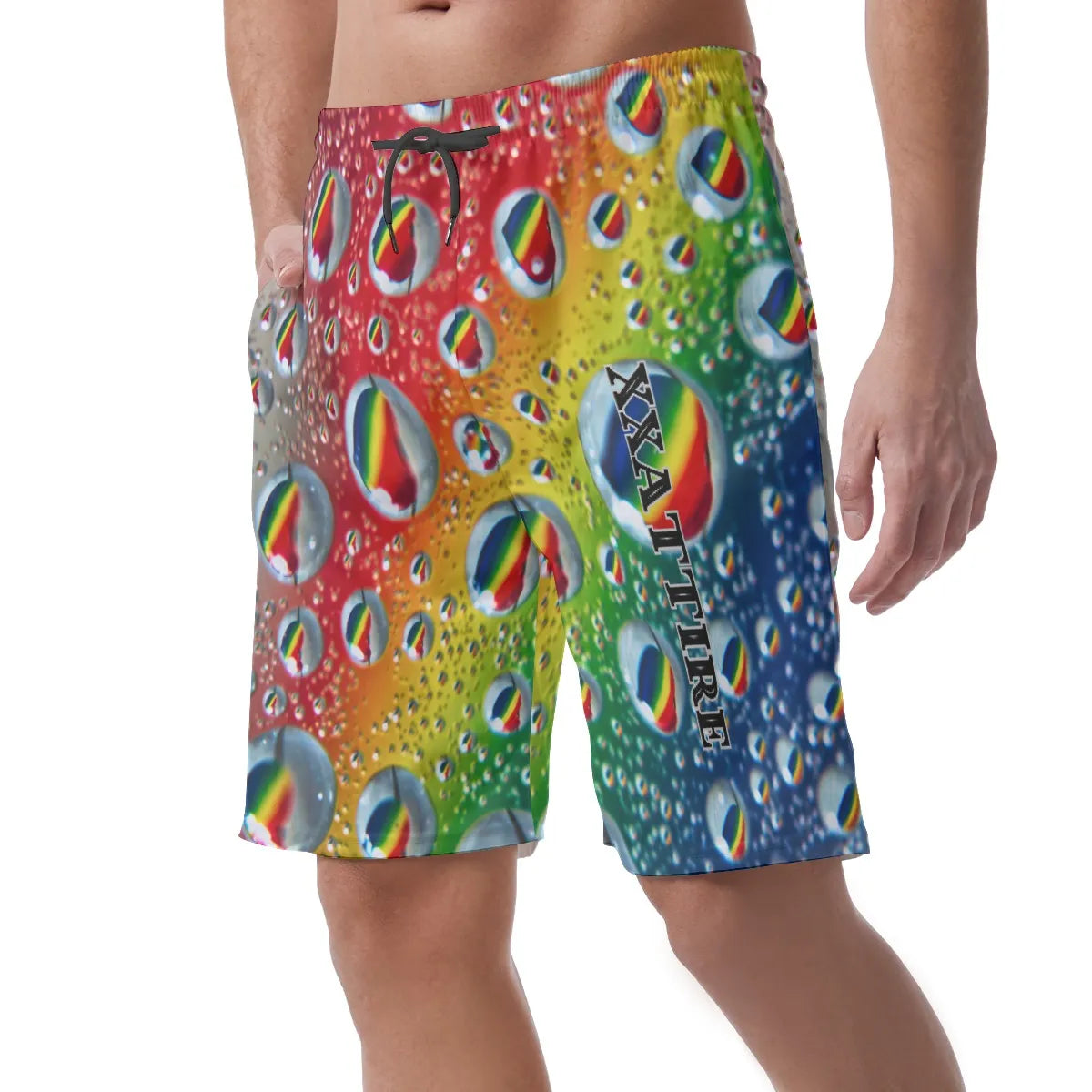 Multi Colour Print Shorts