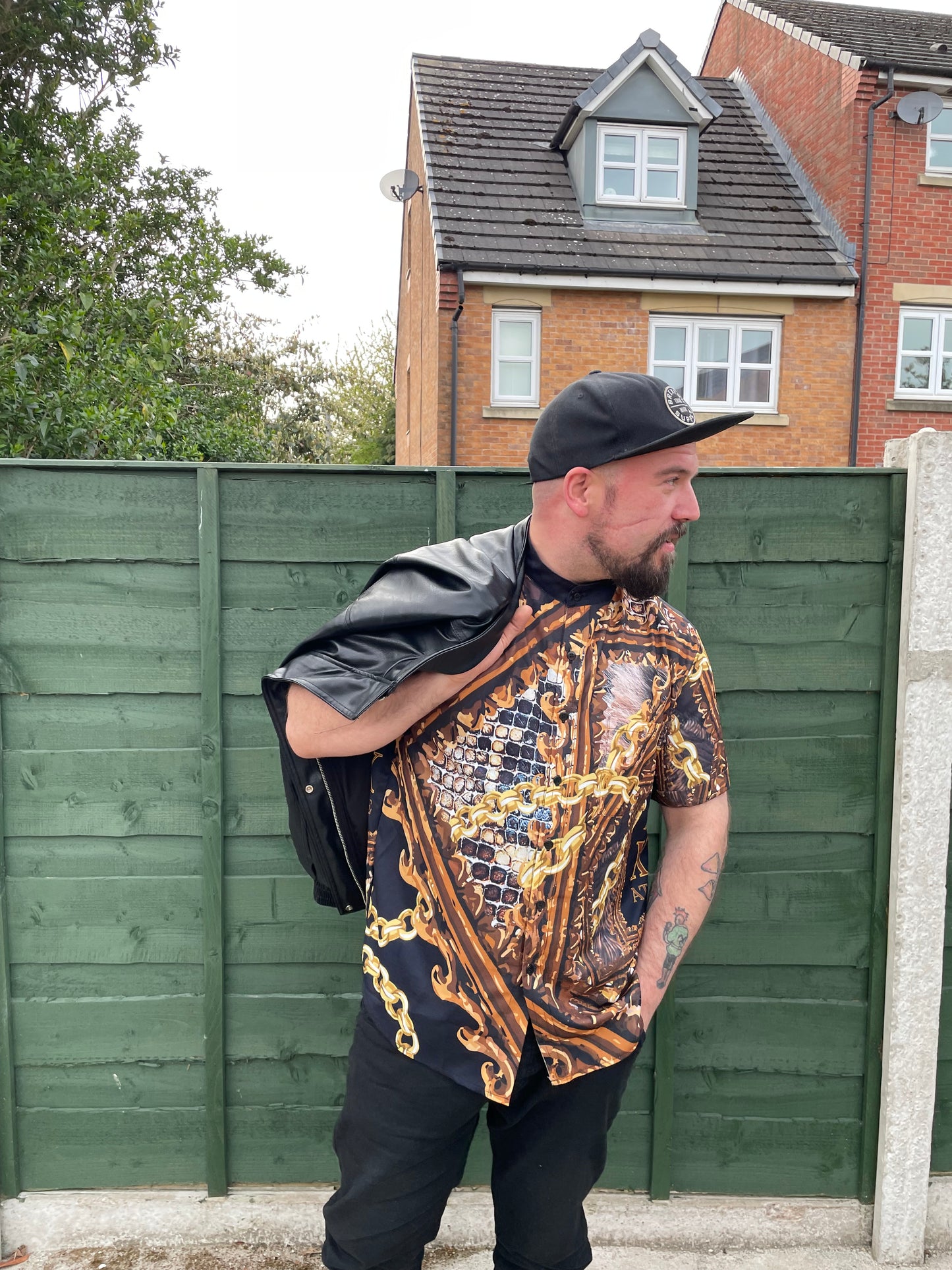 Luxury Chain Design Shirt