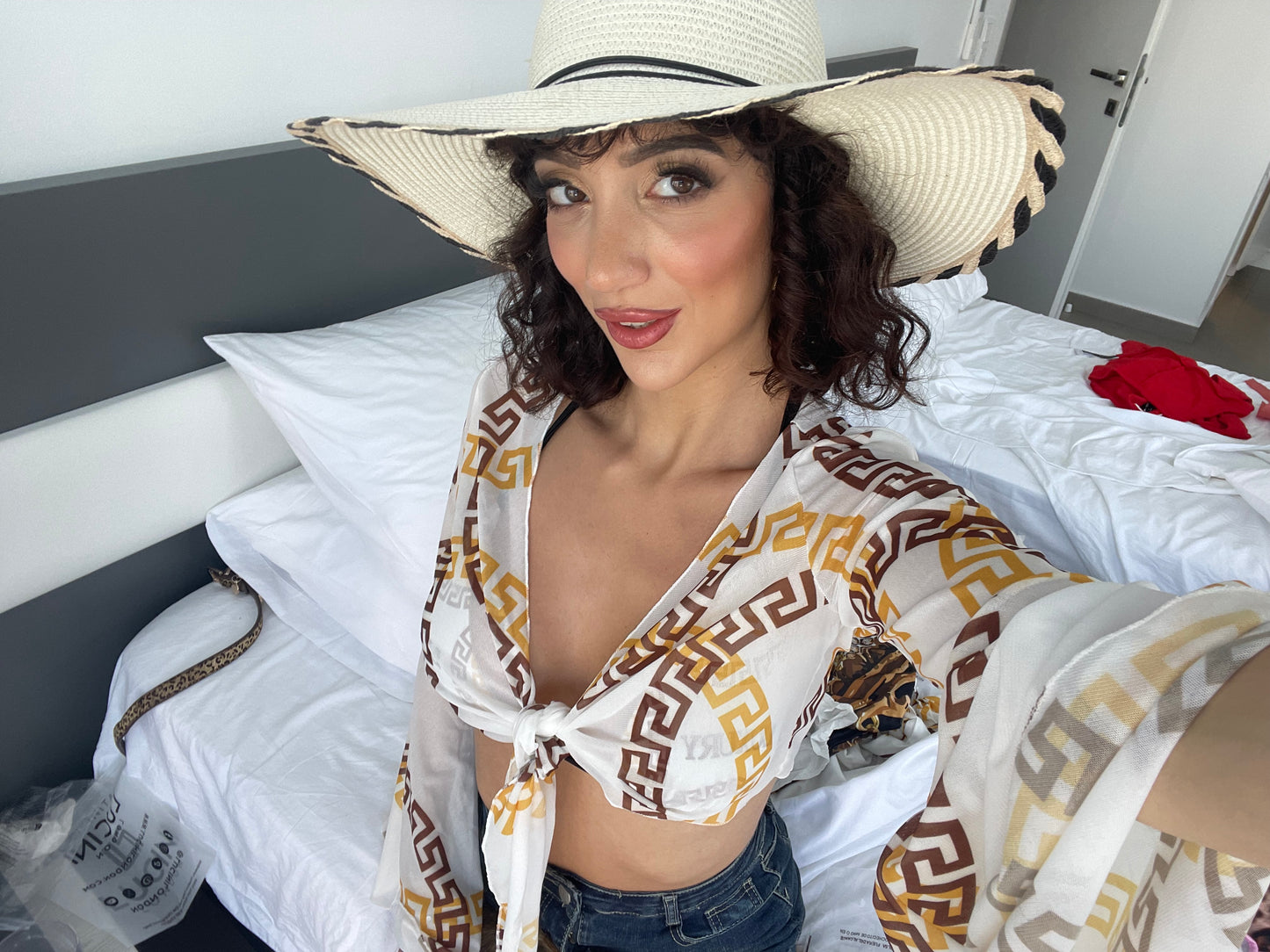 Luxury Mesh Blouse Top
