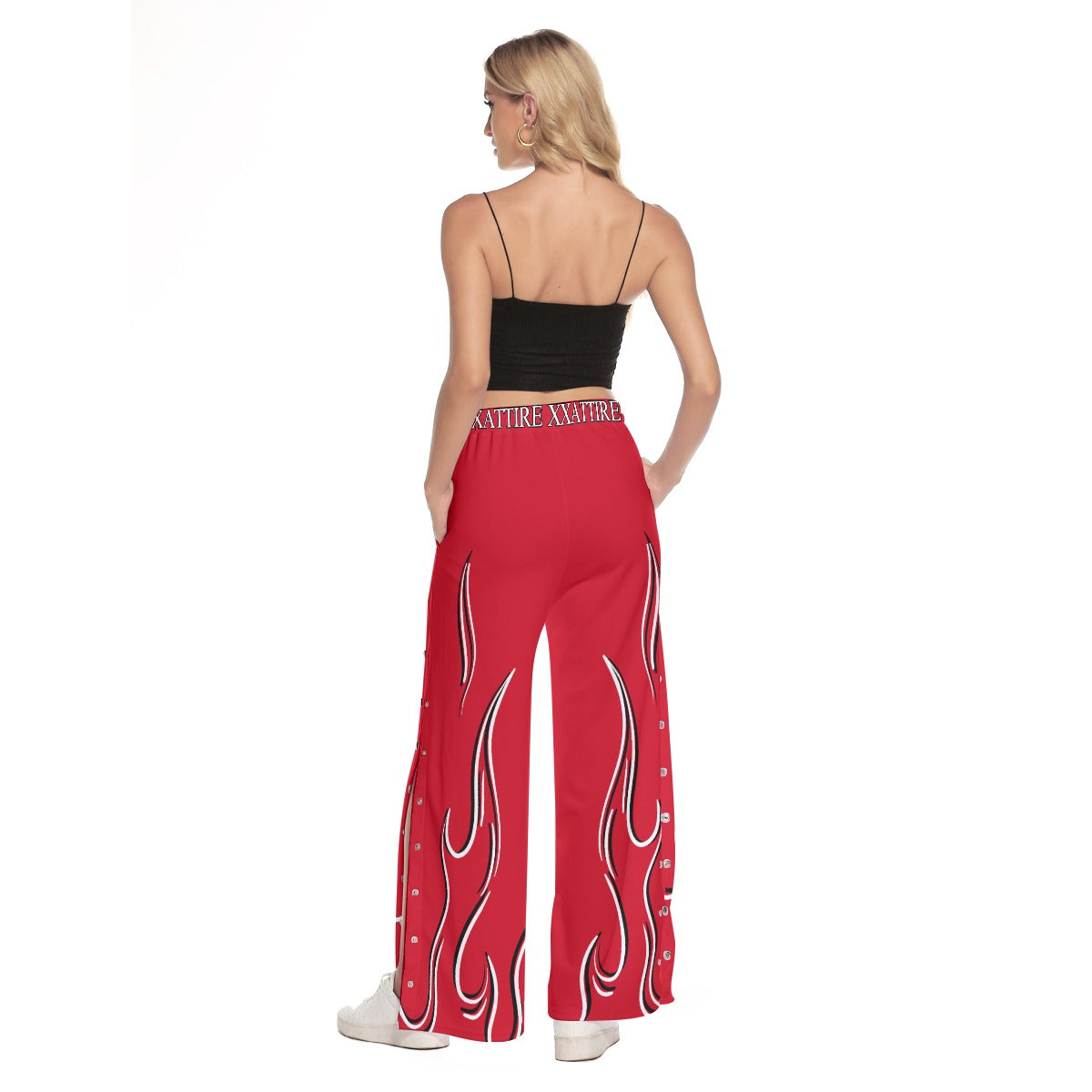 White Flame Unisex Joggers