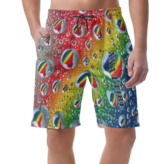 Multi Colour Print Shorts