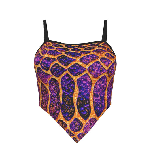 Snakeprint Crop top