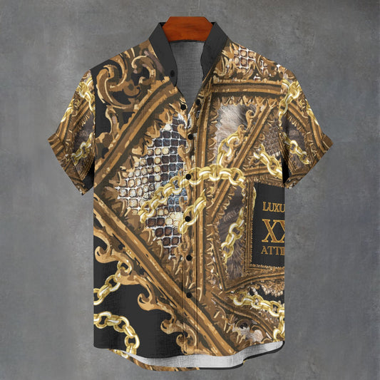 Luxury Chain Design Shirt