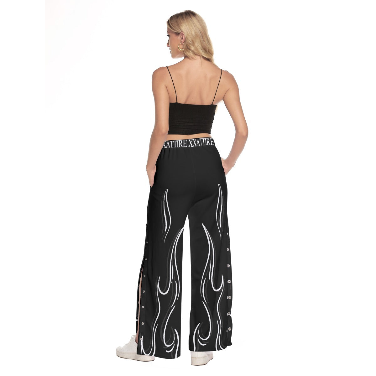 White Flame Unisex Joggers
