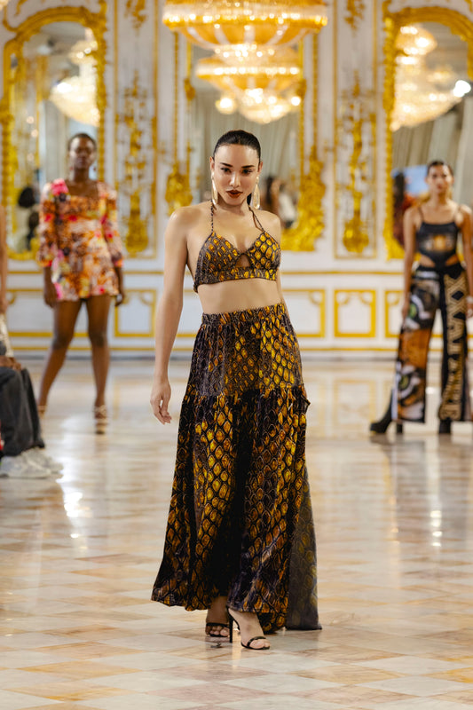 Snakeprint Medusa Two-Piece